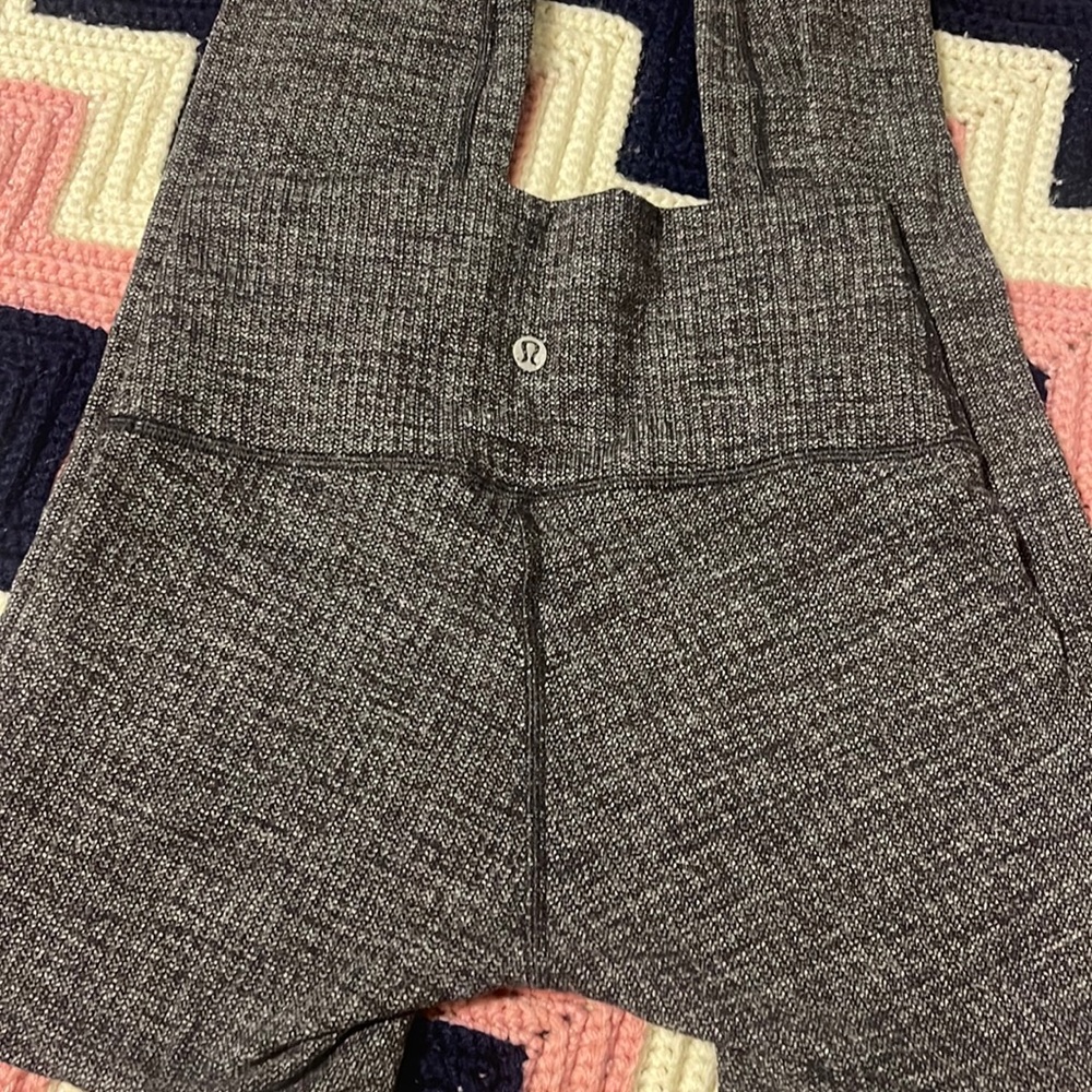 Lululemon 28 inch heather gray pants - limited edition, not available anymore